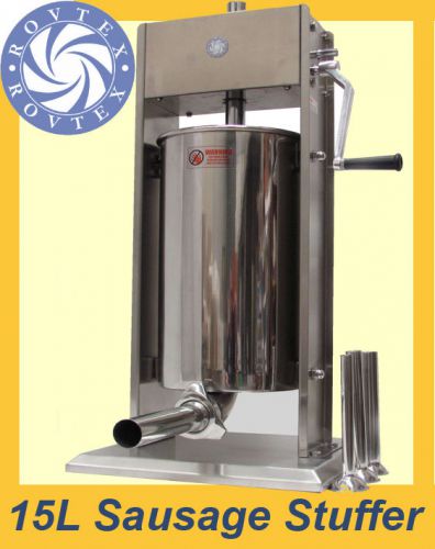 Sausage filler, stainless steel, 15l sausage filler from rovtex for sale