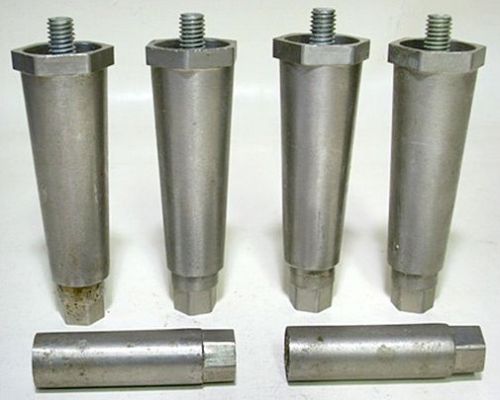 Standard Keil 16 Gauge Stainless Steel Commercial Adjustable Equipment Legs