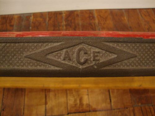 Vintage Cast Iron 36&#034; Ace Paper Cutter Dispenser