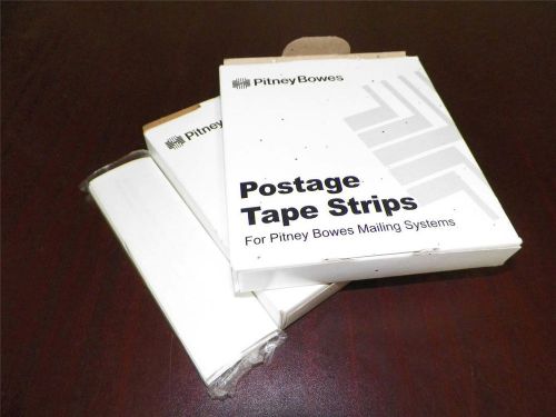 Genuine Pitney Bowes 625-0 Postage Tape Strips NEW 600+