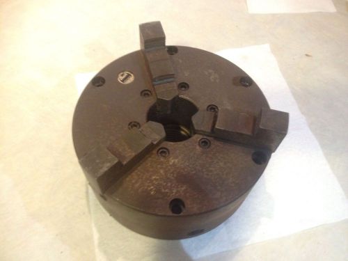 8-1/2&#034; BUCK 3-Jaw Metal Lathe Chuck With 2-1/4&#034; X 4.5 TPI Mounting Plate