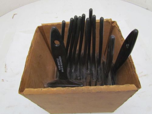 3&#034; Disposable Chip Brush Plastic Handle Lot of 12
