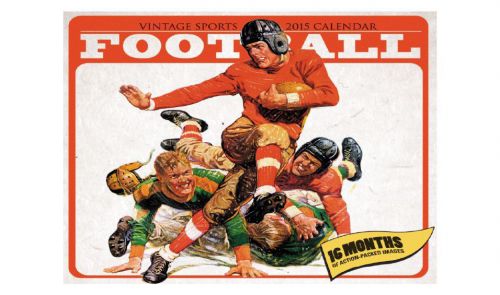 Day Dream Vintage Sports - Football 2015 Wall Calendar Item#DDW015