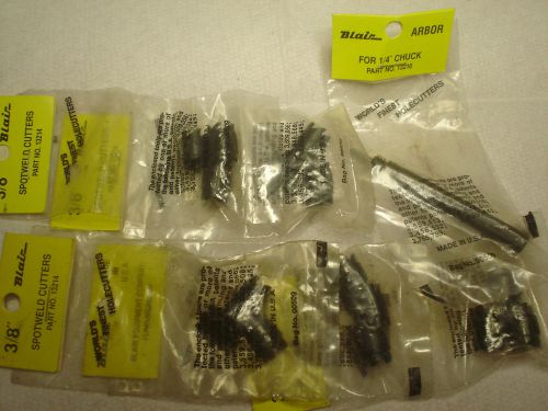 lot Blair  Double-End Spotweld Replacement Cutters   3/8&#034;