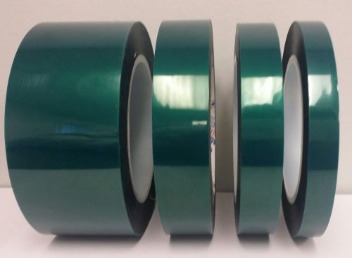 1 Roll of 1/2&#034; x 72 Yds High Temp Polyester Powder Coating Tape - No Shrinkage