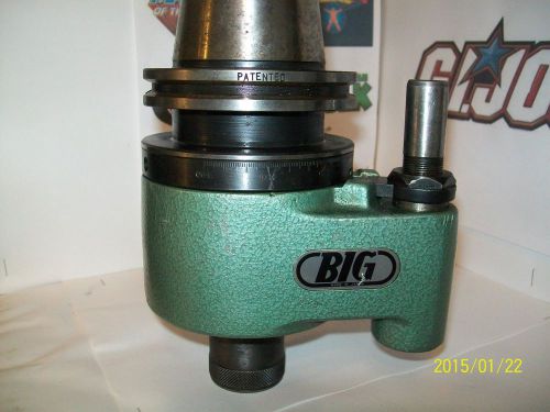 Big (cat 50) cv50-0te12-6.22 coolant inducer  tapper/with qiuck release &amp; 3/8 for sale