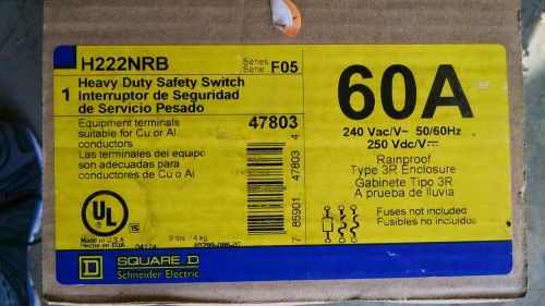 Square D Heavy Duty Safety Switch H222NRB