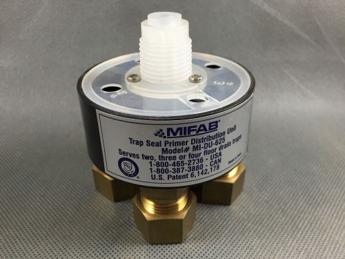 NEW MIFAB MI-DU-625 Trap Seal Primer Distribution Unit,1-4 Port 5/8&#034;