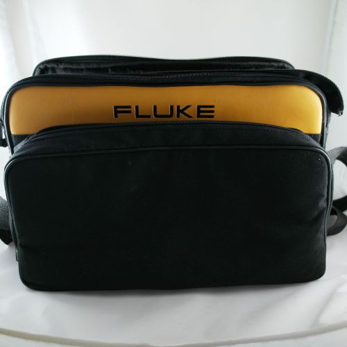 Fluke C345 Soft Carrying Case, Polyester, BLK/YEL