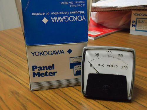 Yokogawa Panel Meter  0-200