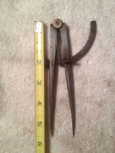 Peck, Stow &amp; Wilcox Co. 6&#034; Divider, All Original with Fine Adjustment