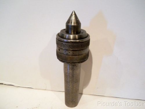 Used Hartford Tool Steel Live Center No. 4 with Morse Taper #4, Approx. 7.25 In