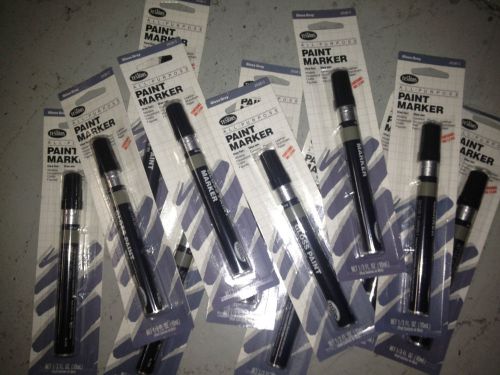 TESTORS #2538C INDUSTRIAL LOT OF 36 GREY PAINT MARKERS NOS NEW OLD STOCK