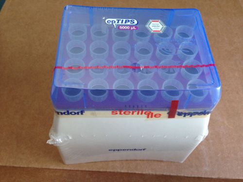 1 Rack of 24 -- Eppendorf 022492314 100 to 5000µL epTIPS Pipette Tips Sterile