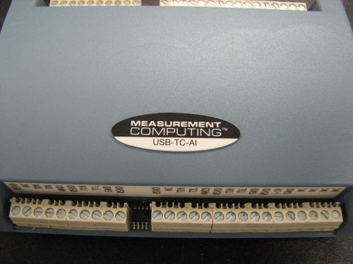 Measurement computing usb-tc-ai temp voltage 8 digit i/o for sale