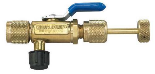 Yellow Jacket Ritchie 18975 1/4&#034; 4-in-1 Core Tool and Vacuum Charge Valve