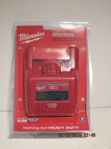 Milwaukee 48-59-2819, 28v charger for m28&amp;v28 lithium-ion batts. free shp nisrp for sale