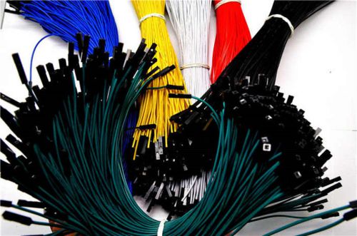 60PCS 2.54mm Dupont Wire Color Connector Cable Total length 30CM 1P-1P Cable