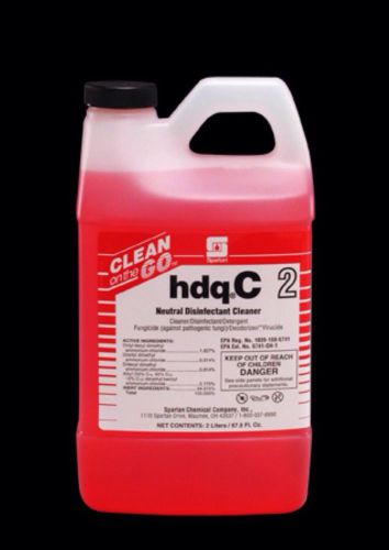Spartan Chemical 4702 Clean on the Go HDQ C 2Liters 4/CS
