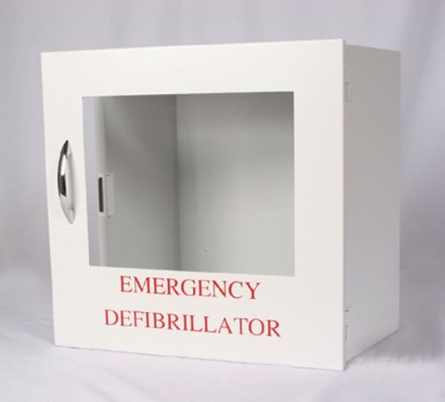 DSC-200 AED Wall Cabinet For ANY Size  AED! - New With Warranty