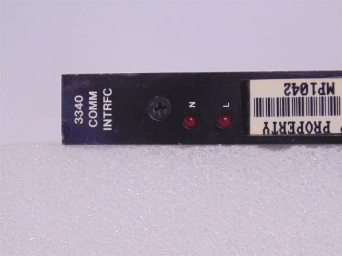 KINETIC SYSTEMS MODEL 3340 COMM INTERFACE CAMAC MODULE (R14-45)
