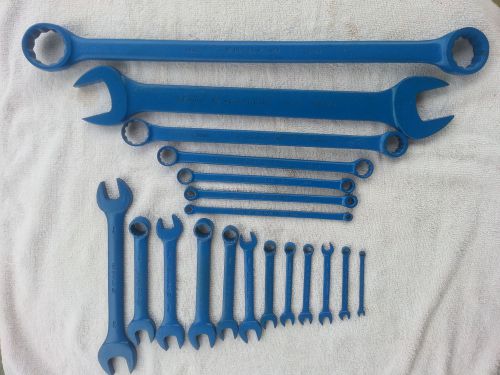 19 METRIC BLUE Wrenches 36mm to 4mm
