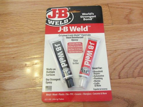 J-B Weld 8265-S Original Cold-Weld Adhesive Compound Steel Reinforced Epoxy
