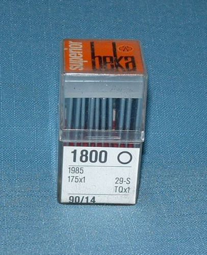 100 Industr. Sew Machine Needles - #1800 Beka 175x1, 29-S, 175x6 - Size 90/14