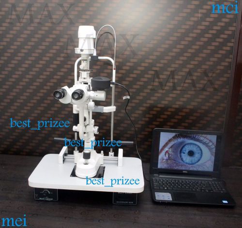 Slit lamp with digital camera and applanation tonometer for sale