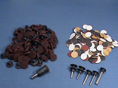 New 124 pcs 3/4&#034; 3m scotch-brite sanding discs for air angle grinder for sale