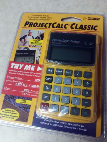 New ProjectCalc Calculator Classic Calculated Industries Model 8503 DIY Projects