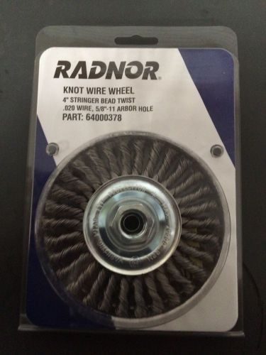 Radnor 4&#034; Wire Wheel