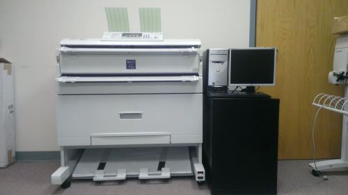 Large Format Ricoh 240W Plotter-Printer-Copier-Scanner