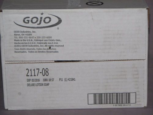 Gojo industrial deluxe lotion soap 4 pack 2117-08