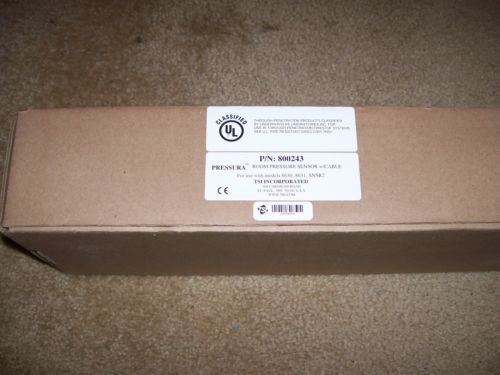 TSI PRESSURA ROOM NEGATIVE PRESSURE MONITOR SENSOR W/CABLE 800243
