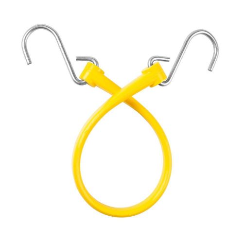 The Perfect Bungee 13-Inch Strap with Galvanized Steel S-Hooks