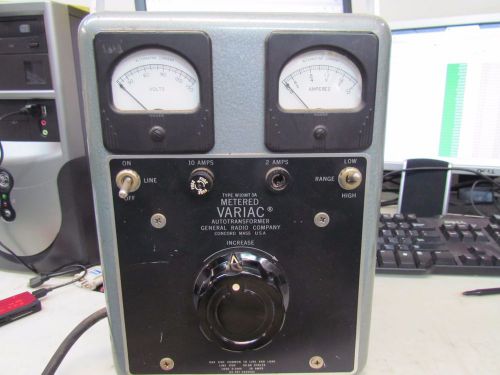 Variac Autotransformer General Radio Co. Type W10MT3A