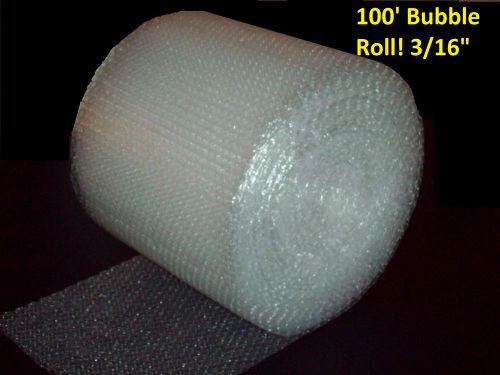 100&#039; Bubble Wrap® Roll 3/16&#034; SMALL Bubbles! 12 In. Wide! Perforated Every Foot!