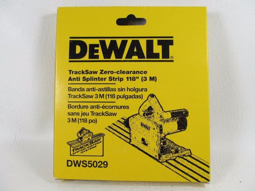 DEWALT Tracksaw Replacement Zero-Clearance Anti Splinter Strip *