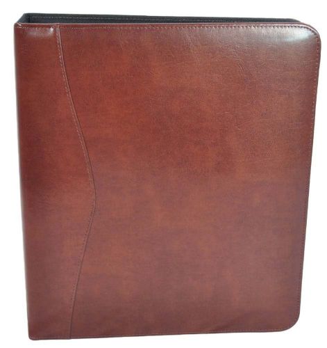 Royce Leather 2&#034; D - Ring Binder British Tan One Size