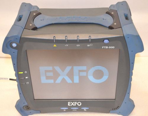 EXFO FTB-500 8 slots with FTB-8130NGE  Power Blazer test module