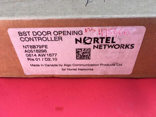 Norstar Nortel BST Door Opening Controller NT8B79FE UNUSED