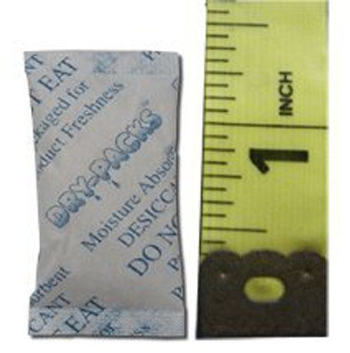 Dry-Packs 3/4gm Cotton Silica Gel Packet, Pack of 50