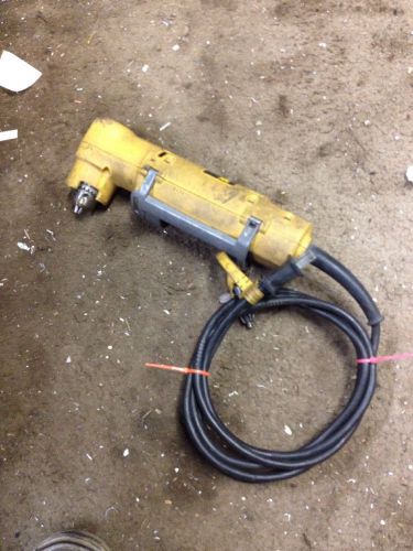 Dewalt DW160 HEAVY DUTY 3/8&#034; RIGHT Angle Drill Electrician Mechanic Fab Tool