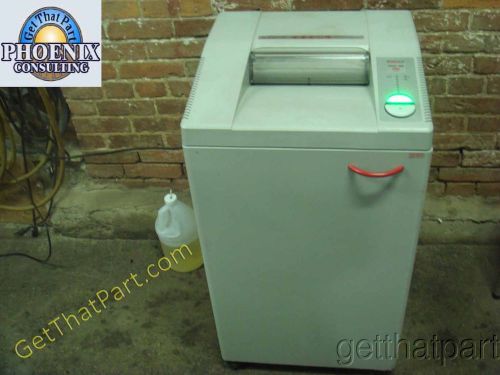 Ideal destroyit 2603/2 german nsa microcut auto oiler paper shredder for sale