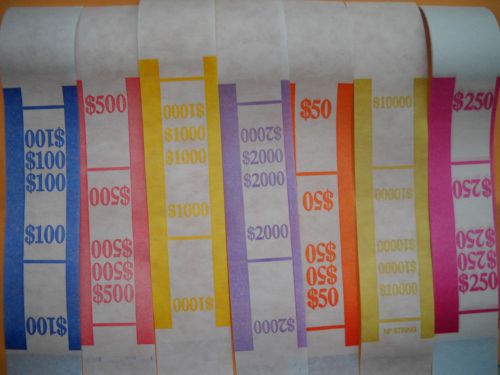 50 USA currency straps bands your choice $1 $5 $10 $20 $50 $100 or any mix