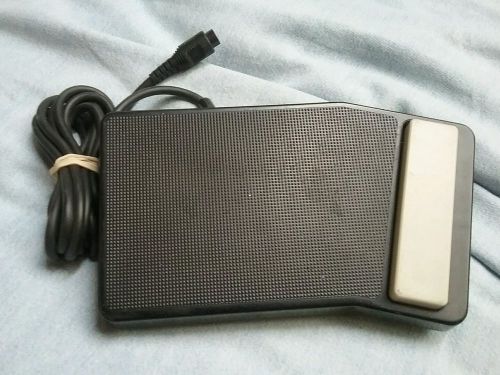 OLYMPUS FOOT CONTROLLER PEDAL FOR,DICTATION MACHINE MODEL RS-12, 8 PIN  BIN#12