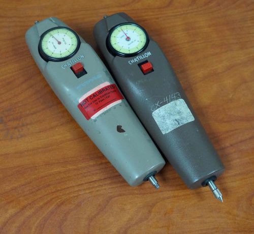 ONE CHATILLON DPP-10 Push-Pull Force Gauge  !! TWO AVAILABLE     L67