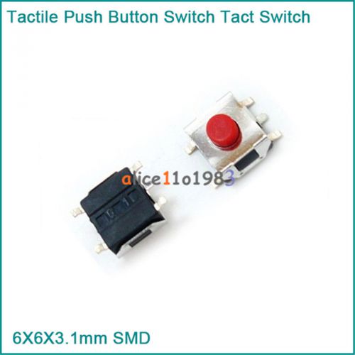 20Pcs 6X6X3.1mm SMD Tactile Push Button Switch Tact Switch