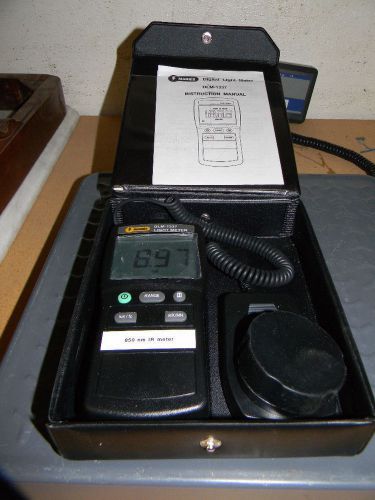 Mannix (general tools) dlm-1337 digital light meter with case for sale